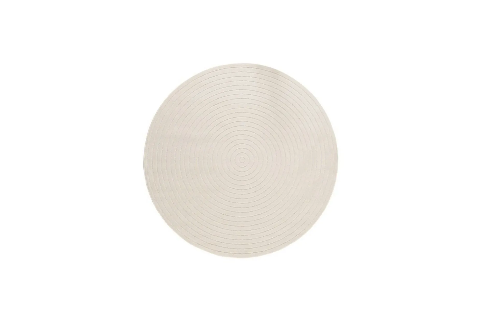 Wiltonmatta Hawaii Circle 280x280 cm, Creme