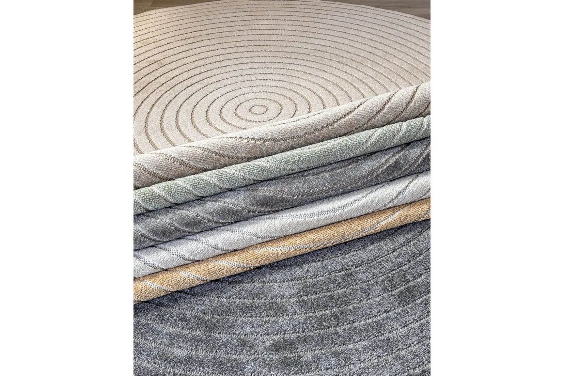Wiltonmatta Hawaii Circle 280x280 cm, Creme
