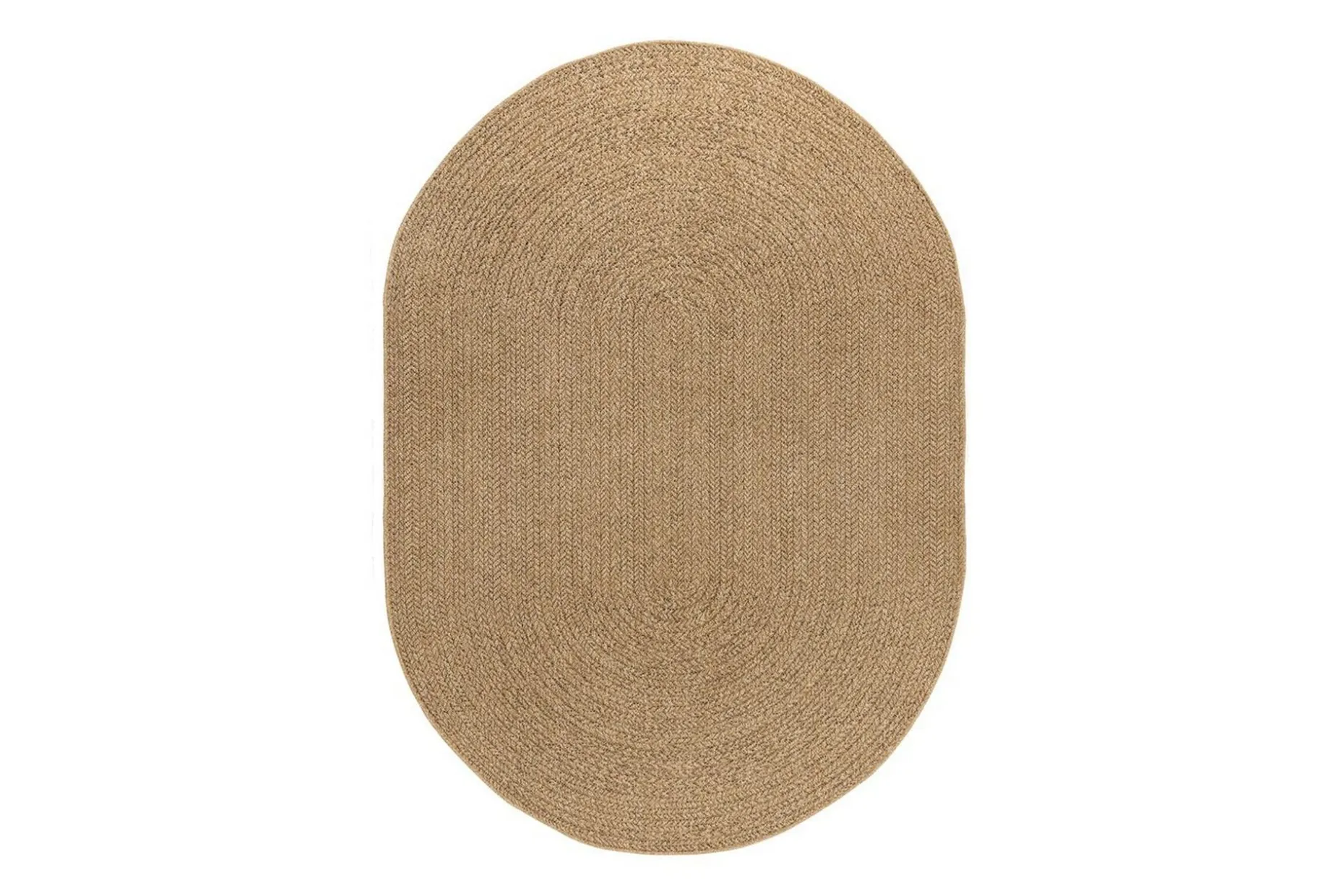 Wiltonmatta Natural Frame Oval 240x340 cm