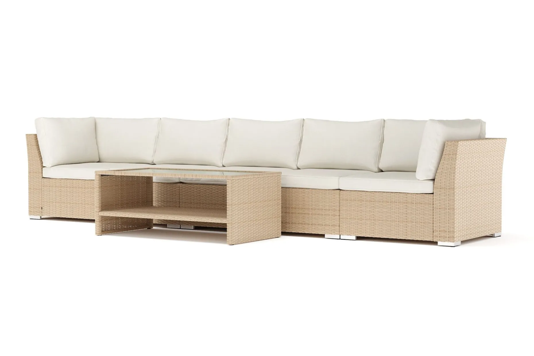 Wisconsin utomhus rak 5-sits soffa