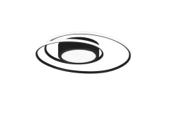 Yava LED Plafond mattsvart