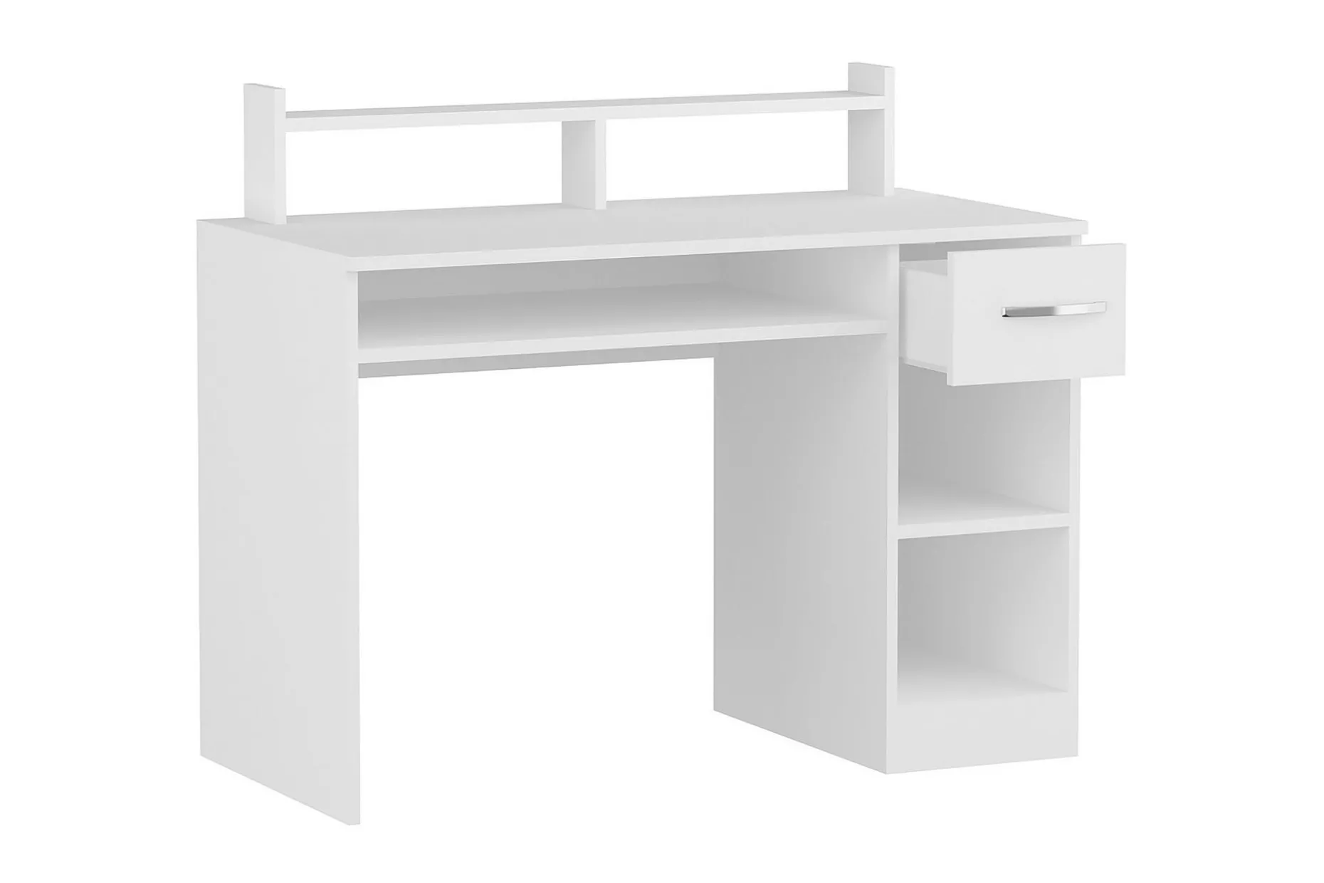 Yemisen Skrivbord 120 cm med Förvaring Låda + Hyllor