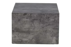 York High Travertin Soffbord 80 cm