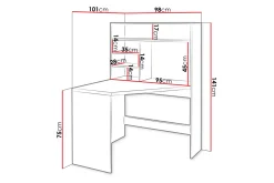 Zayden Skrivbord 101 cm