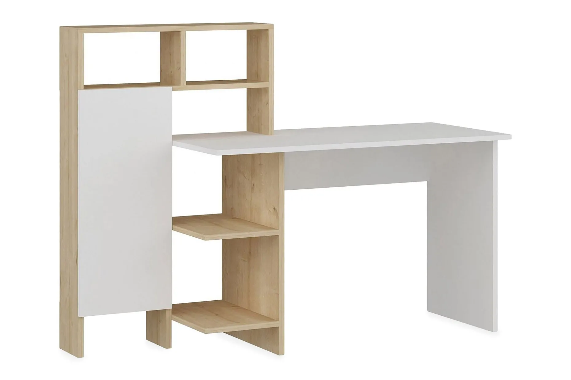 Zeko Skrivbord 120 cm med Förvaring Hylla