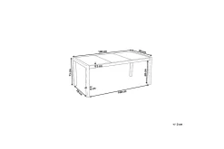 Zervo Matbord Utomhus 180x90 cm