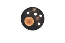 Zodiac LED Plafond mattsvart